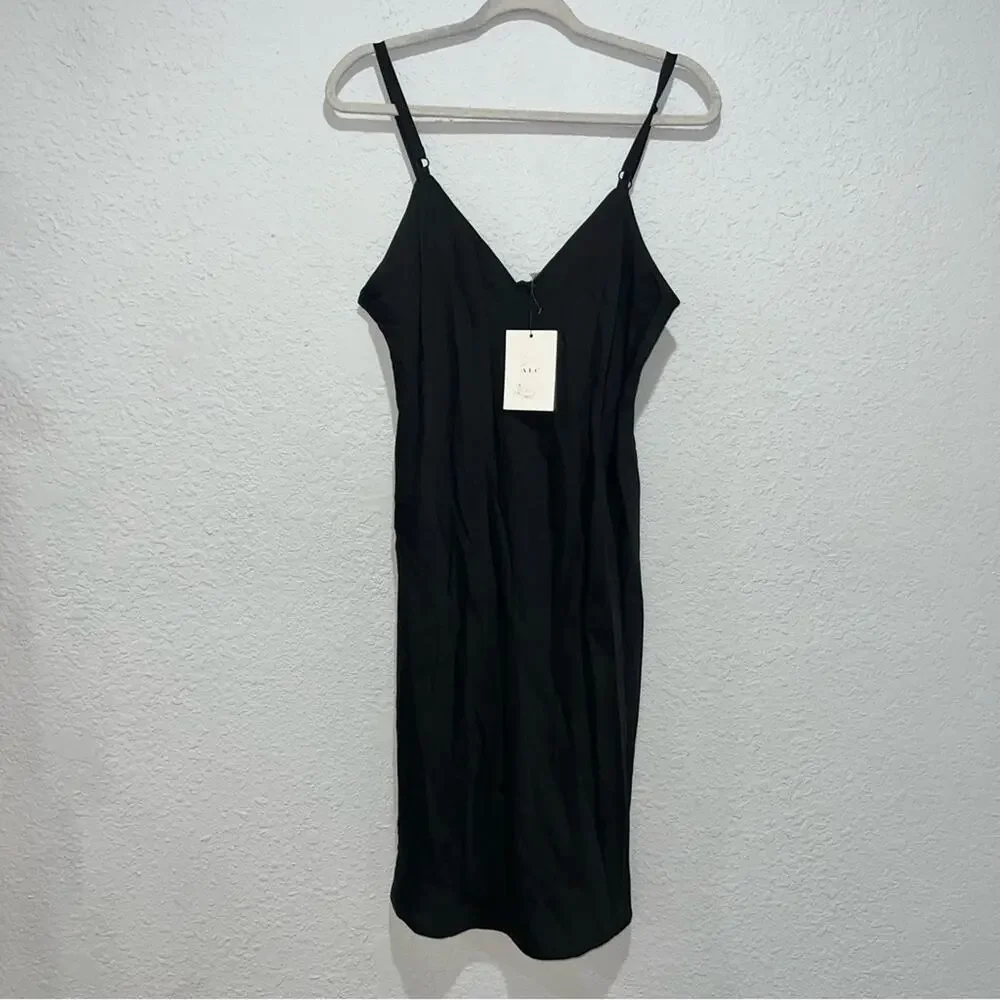 A.L.C. Black Tank Mini Dress